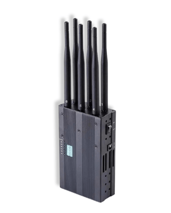 Brouilleur d’onde téléphone 6 antennes - Efficacité 10m