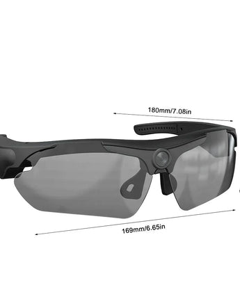 Caméra Espion Lunette  - Discrétion et Performance Black