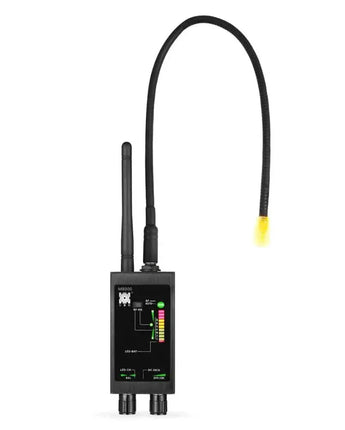 Détecteur anti-espion radio z-12GH, traqueur automatique de signal FBI 101RF, gère les capteurs, traqueur GPS, détecteur d'insecte avec longue antenne LED magnétique, 1 successif