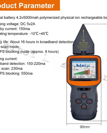 Détecteur de Traceur GPS - Protection Anti-Espion Efficace