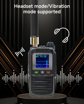 Drone Detector 3 language Handheld 30MHz-6.4GHz Ultra large gamme batterie 6000mah intégrée pour divers UAV Détection précise