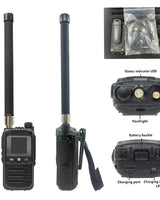 Drone Detector 3 language Handheld 30MHz-6.4GHz Ultra large gamme batterie 6000mah intégrée pour divers UAV Détection précise