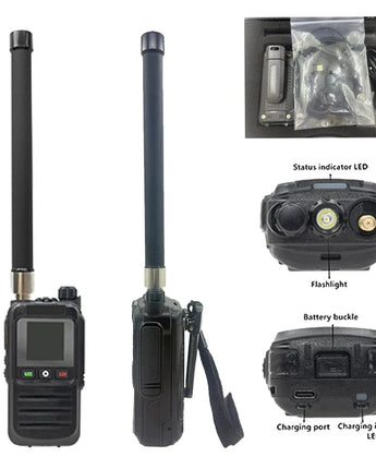 Drone Detector 3 language Handheld 30MHz-6.4GHz Ultra large gamme batterie 6000mah intégrée pour divers UAV Détection précise