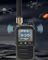 Drone Detector 3 language Handheld 30MHz-6.4GHz Ultra large gamme batterie 6000mah intégrée pour divers UAV Détection précise