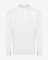 Haut-Demi Zipper coupe vent Blanc / XS