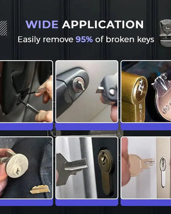 Kit Extracteur de Clé Cassée - Solution Rapide et Efficace