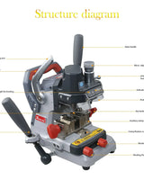 Machine de Découpage de Clés Laser - Haute Précision