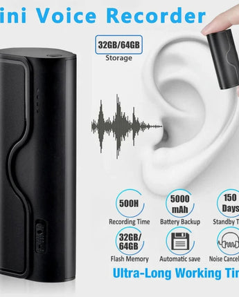 Mini enregistreur Audio numérique, stylo USB professionnel, réduction du bruit activée par la voix, enregistrement Dictaphone, stylo enregistreur Audio longue durée