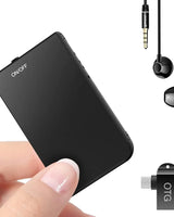 Mini enregistreur vocal numérique discret pour enfants, petit enregistreur vocal, audio GNE dans Ao.com, 72 Go Black / CHINA / 64 GO