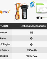  Mini GPS Tracker 4G - Suivi en Temps Réel et Sécurisé 4G With Bat Relay