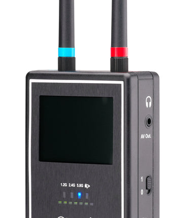 Scanner vidéo sans fil à gamme complète, détecteur de caméra de chasse