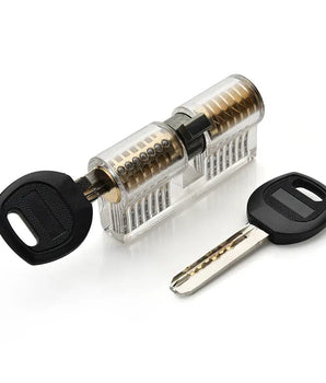 Serrure transparente - Apprenez à crocheter facilement