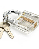 Serrure transparente - Apprenez à crocheter facilement Cadenas