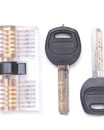 Serrure transparente - Apprenez à crocheter facilement Radial