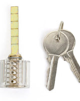 Serrure transparente - Apprenez à crocheter facilement Rond