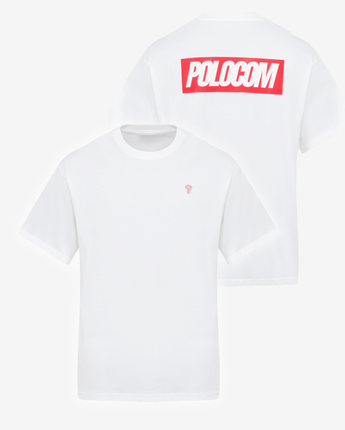 T-shirt Oversize Polocom Blanc / XS