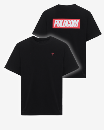 T-shirt Oversize Polocom Noir / XS