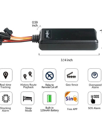 Traceur GPS moto et voiture Electric wire only
